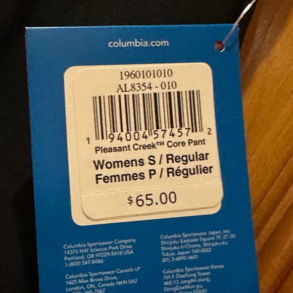 COLUMBIA women’s Pleasant Creek™ Core Pants - Picture 16 of 16